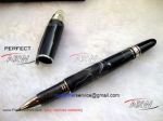 Perfect Replica StarWalker Stainless Steel Clip Black Rollerball Pen - AAA Grade Montblanc